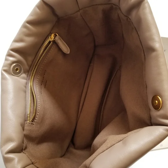 Stella McCartney Puff Shoulder Bag Moss Tan - Picture 15 of 16